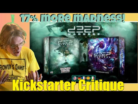 Deep Madness: Madness Reborn and Reprint Kickstarter Critique Review