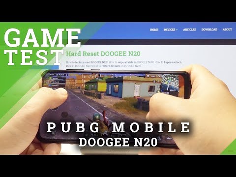 DOOGEE N20 PUBG GAMEPLAY / FPS Test