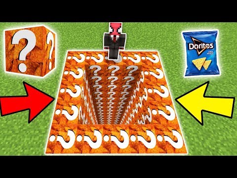 EN DERİN DORİTOS ŞANS BLOKLARI ÇUKURU - Minecraft