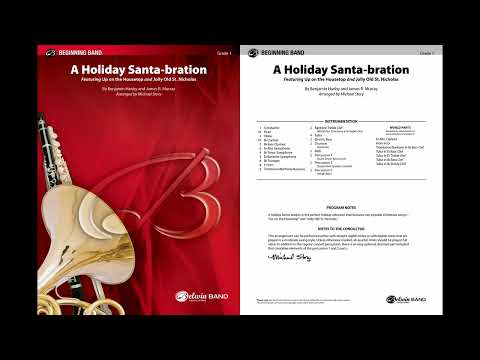 A Holiday Santa-bration, arr. Michael Story – Score & Sound