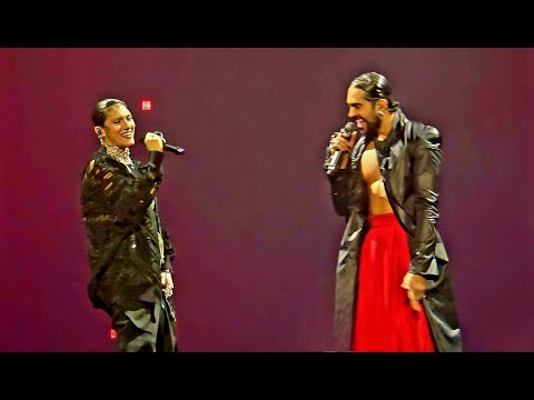 Mahmood - Rubini (Feat. Elisa) "N.L.D.A. Tour 2024" Live in Roma "Palazzo dello Sport" 27.10.2024