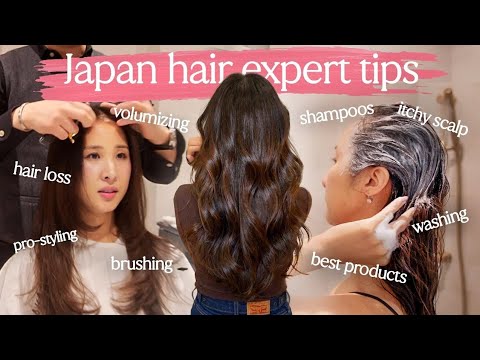 DAILY Japanese haircare TIPS I learned from a master stylist! *smooth & shiny*