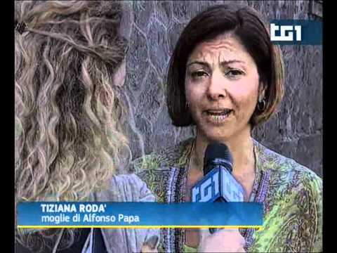 TG1: Nuova intervista alla moglie di Alfonso Papa (PDL) (22/07/2011)