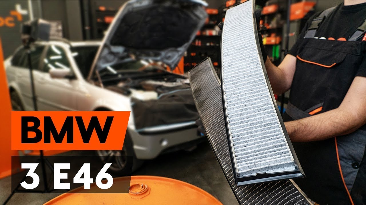 Kako zamenjati avtodel filter notranjega prostora na avtu BMW E46 touring – vodnik menjave