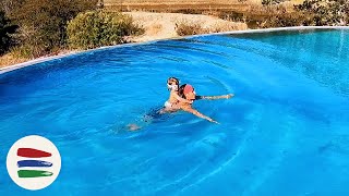 POLAR PLUNGE IN AFRICA? Swim Lessons with Kids and Baby