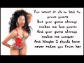 Nicki Minaj - Catch Me (Bonus Song) Lyrics 