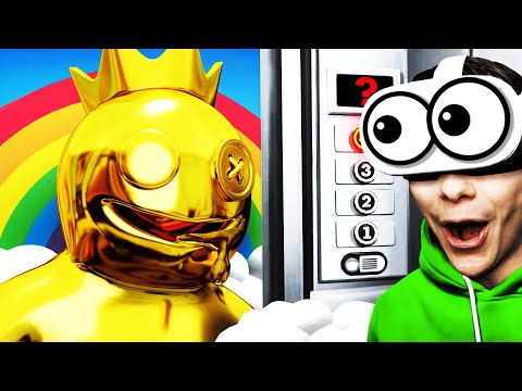 ULTRA RAINBOW FRIENDS In VR ELEVATOR