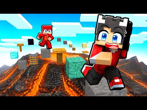 Kæmpe Vulkan Parkour Om 1.000 kr I Minecraft!
