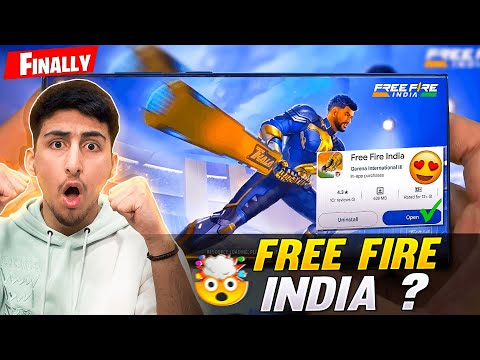 Free Fire India😍😱Finally After 2 Years - Free Fire India