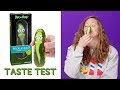 Gummy Pickle Rick Taste Test