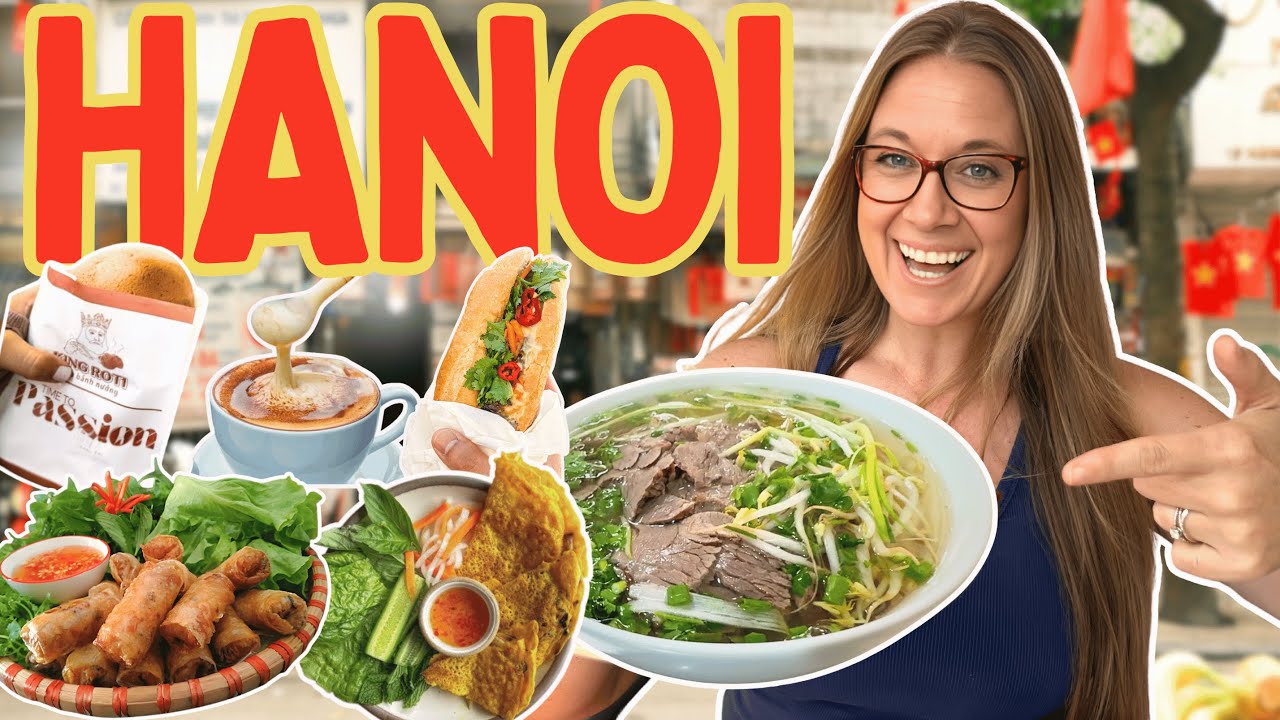10 Foods You MUST Try in Vietnam ?? | Hanoi Food Tour