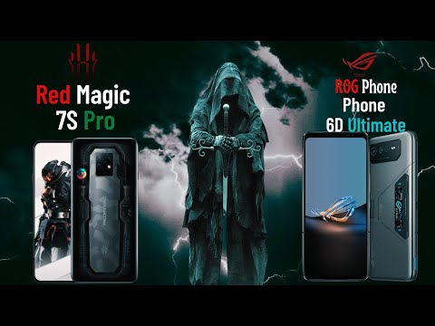 Nubia Red Magic 7S Pro vs Asus ROG Phone 6D Ultimate #tech #asus #rog