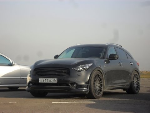 Infiniti FX 50s vs AMG 55 W210 vs BMW 650i E63