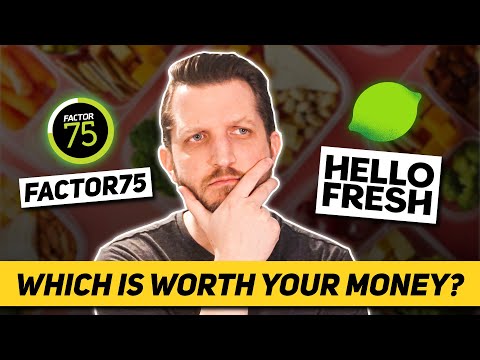 Hello Fresh vs Factor75: Best Meal Delivery Service?