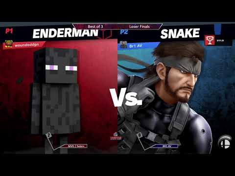 Lagspike 37 - Loser Finals - BR1 AV (Snake) vs MVG | Salem (Steve)