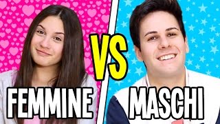 FEMMINE VS MASCHI CON SERÌ
