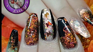 Autumn in spring! Including crystal Chameleon Flakes