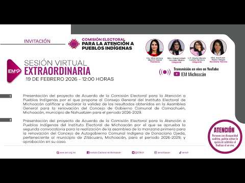 Sesión Extraordinaria