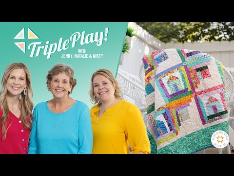Triple Play: 3 NEW Log Cabin Quilts in This Free Quilting Tutorial