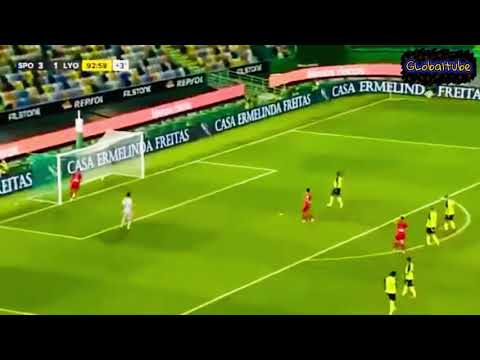 هدف رائع لاسلام سليماني مع ليون ضد سبورتينج لشبونة But d’Islem Slimani avec Lyon vs Sporting Lisbon