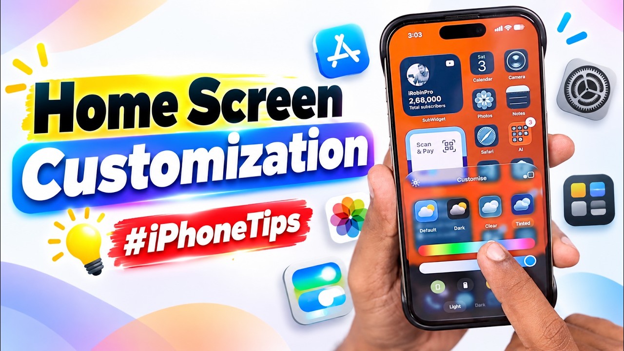 iPhone Home Screen Customization | iOS 27 Tips