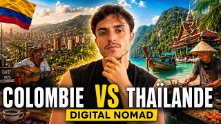 Colombie vs Thaïlande : Meilleure destination pour Digital Nomad ?