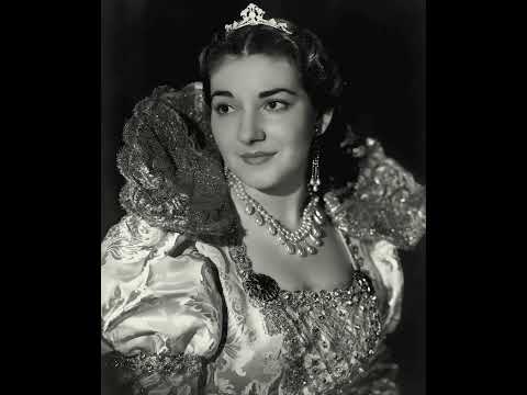 Maria callas 1923 - 1977 sings qui la voce from Beliini's I puritani REAL BEL CANTO!!!!!!