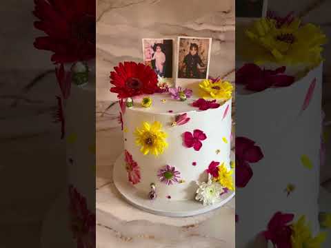 #cake #pastel #videosparaniños #flores