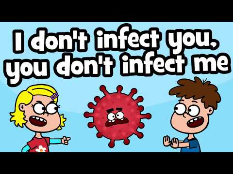 I don't infect you, you don't infect me | Healthy habits song | Hooray Kids Songs & Nursery Rhymes