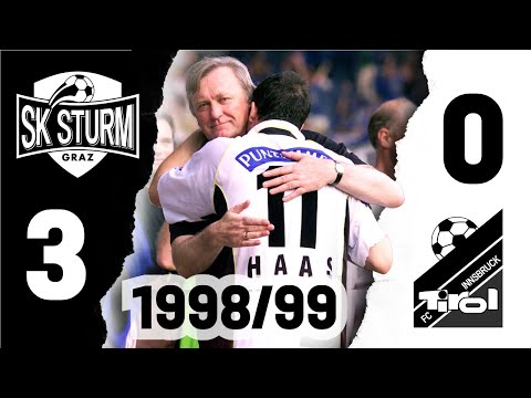 SK Sturm - FC Tirol 3-0 | Meistertitel (29.05.1999) | Spiel in voller Länge