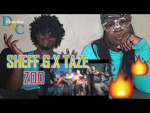 UK x US COLLAB | Sheff G X Taze - Zoo (Music Video) Prod By.Kayman X MikaBeats | Pressplay |Reaction