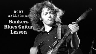 Rory Gallagher Bankers Blues Guitar Lesson