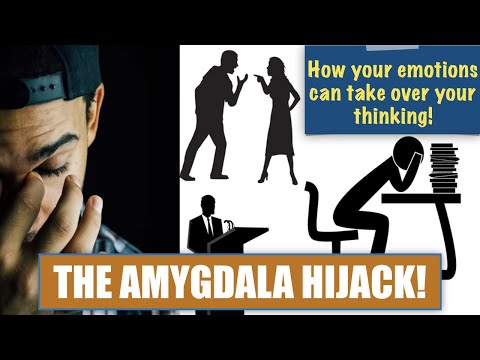 The Amygdala Hijack: How our emotions hijack our thinking brain!