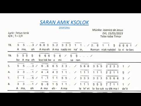 Ofertório: SARAN AMIK KSOLOK by Joanico de Jesus