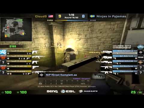 Cloud9 vs.  NiP ESL One Cologne 2014 Quarterfinal Cast by Satire