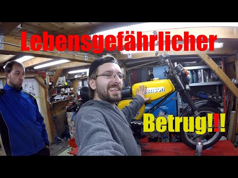 Augen auf beim Moped Kauf! Lebensgefährlicher Betrug!!!