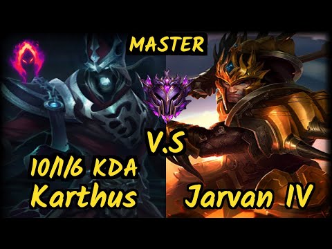 1907 FB Kirei (KARTHUS) vs JARVAN IV - 10/1/6 KDA JUNGLE GAMEPLAY - EUW Ranked MASTER