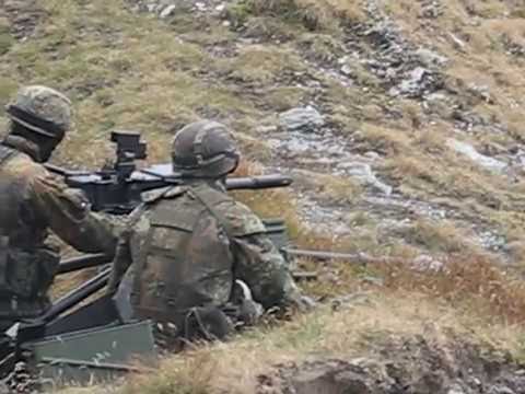 GraMaWa  Granatmaschinenwaffe Schießübung Gebirgsjäger Teil 2