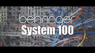 Video thumbnail for Behringer System 100 by Tim Shoebridge