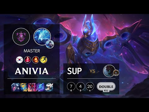 Anivia Support vs Maokai - KR Master Patch 10.25