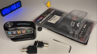 How to Use & Dismantle a Waterproof Disc Lock Alarm | Disc Brake Lock Alarm