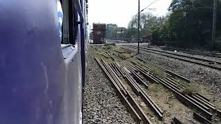 preview picture of video '15125 Kashi - Patna Janshatabdi skipping Raghunathpur @ MPS'