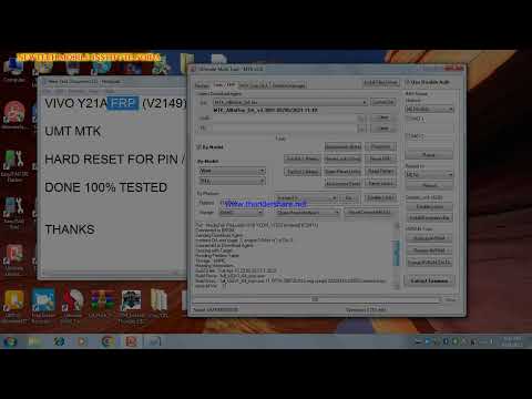 VIVO Y21A FRP  (V2149) PIN / PATTERN / FRP UMT MTK
