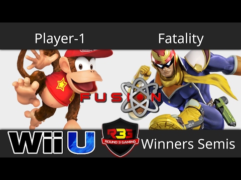 Fusion 4 - Player-1 (Diddy) vs Fatality (Falcon) - Smash 4 Winners Semis