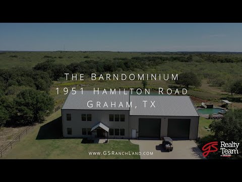 THE BARNDOMINIUM | 1951 HAMILTON RD GRAHAM, TX | 245 ACRE HUNTING RANCH