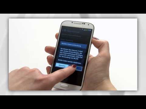 Samsung Galaxy S4: Datenroaming ausschalten