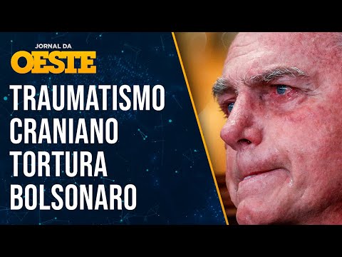 Michelle denuncia negligência médica após Bolsonaro sofrer traumatismo craniano na prisão