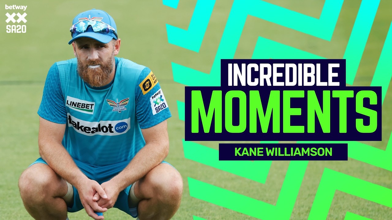 Retained! See the best of Kane Williamson for DSG...