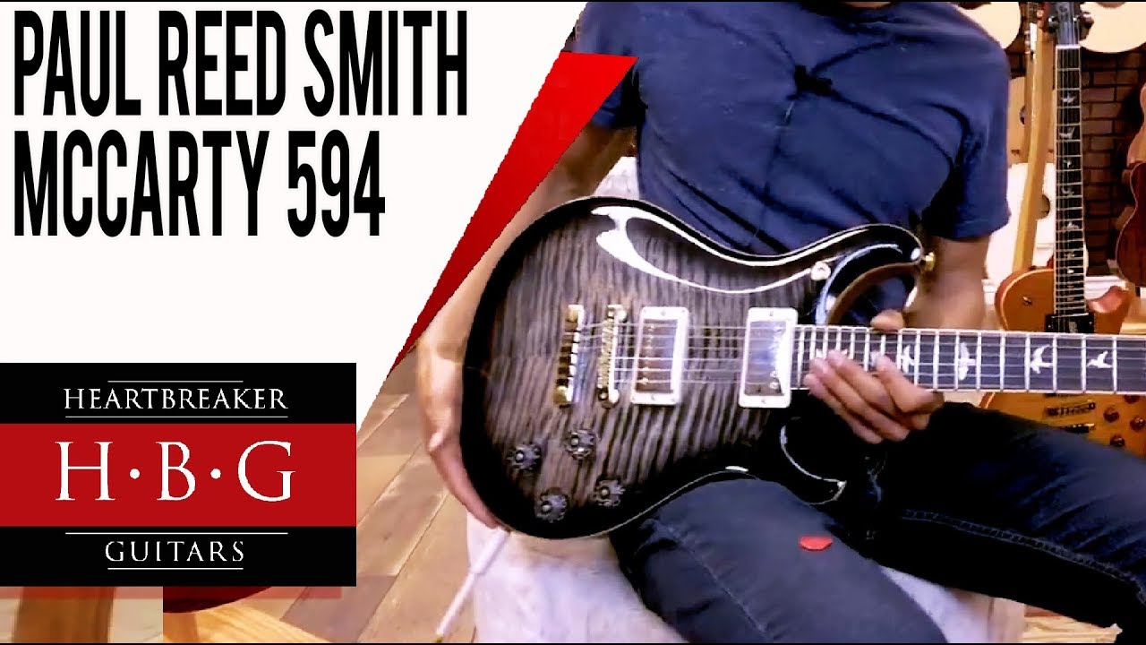 Paul Reed Smith McCarty 594 10 Top Charcoal Burst