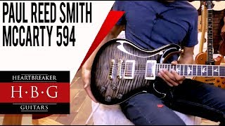 Video thumbnail for Paul Reed Smith McCarty 594 10 Top Charcoal Burst by Heartbreaker Guitars